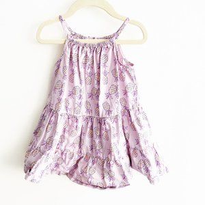 Hanna Andersson Purple Pineapple Dress Top